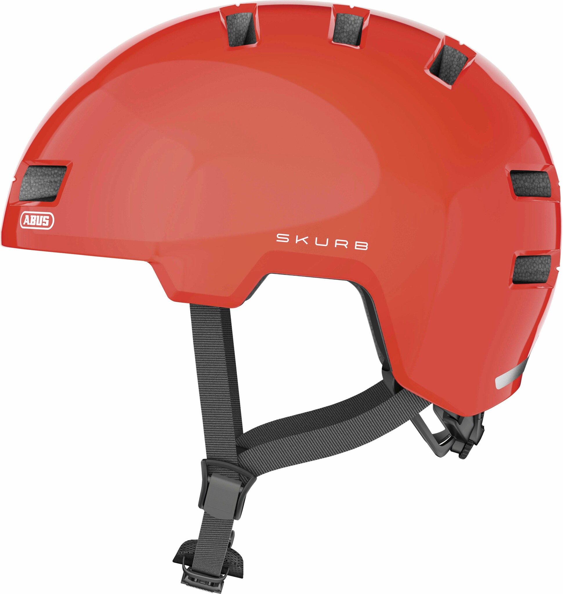 

Шлем велосипедный ABUS SKURB M 54-58 Signal Orange 403804