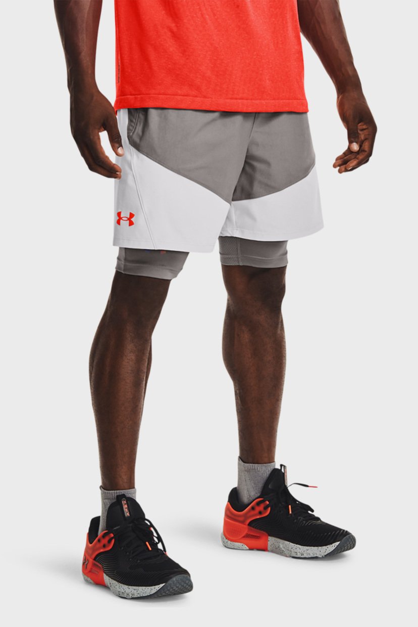 

Мужские серые шорты UA Knit Woven Hybrid Shorts Under Armour  1366167-066, Мужские серые шорты UA Knit Woven Hybrid Shorts Under Armour XL 1366167-066