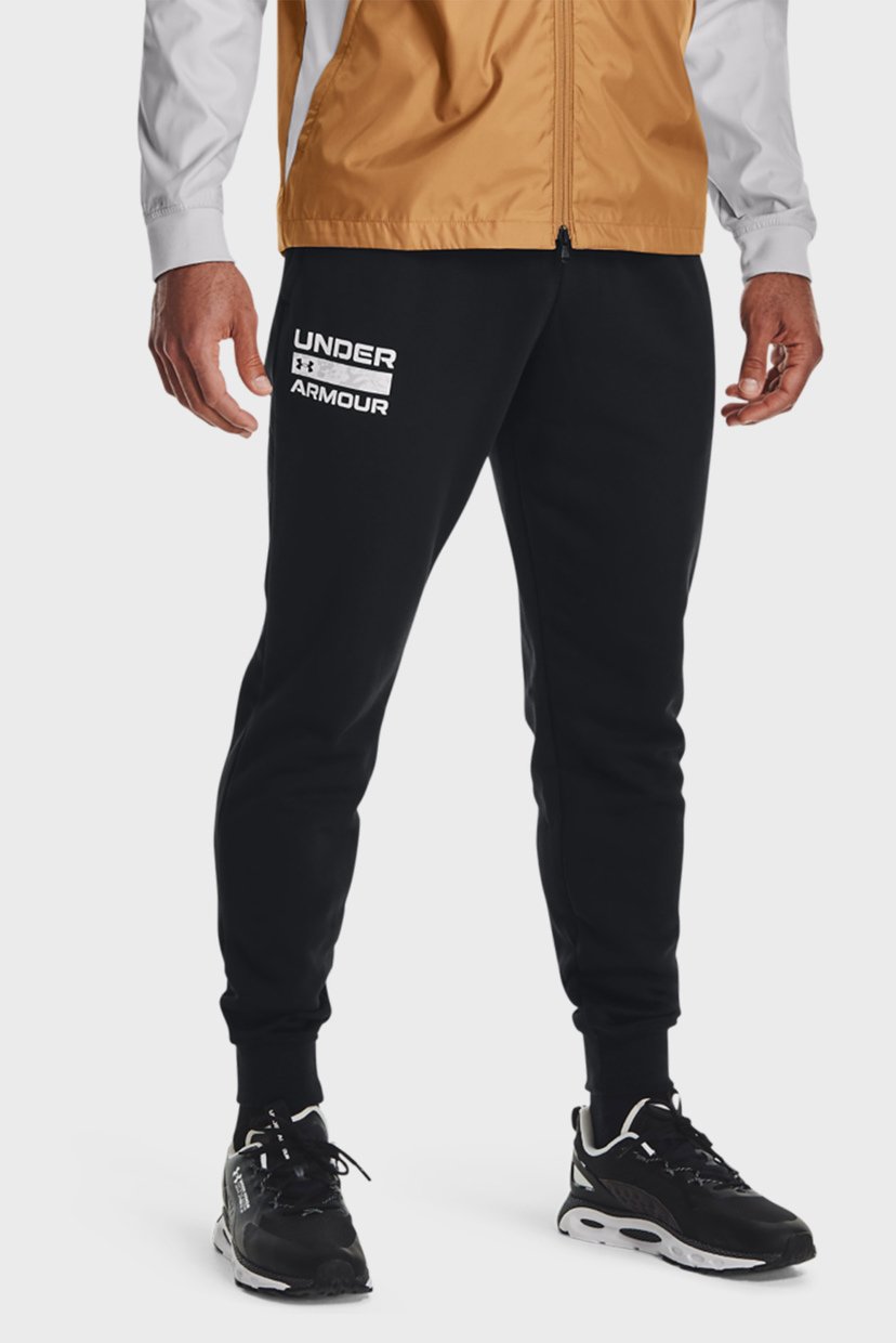 

Мужские черные спортивные брюки UA RIVAL FLC SIGNATURE JGR Under Armour XXL 1366366-001