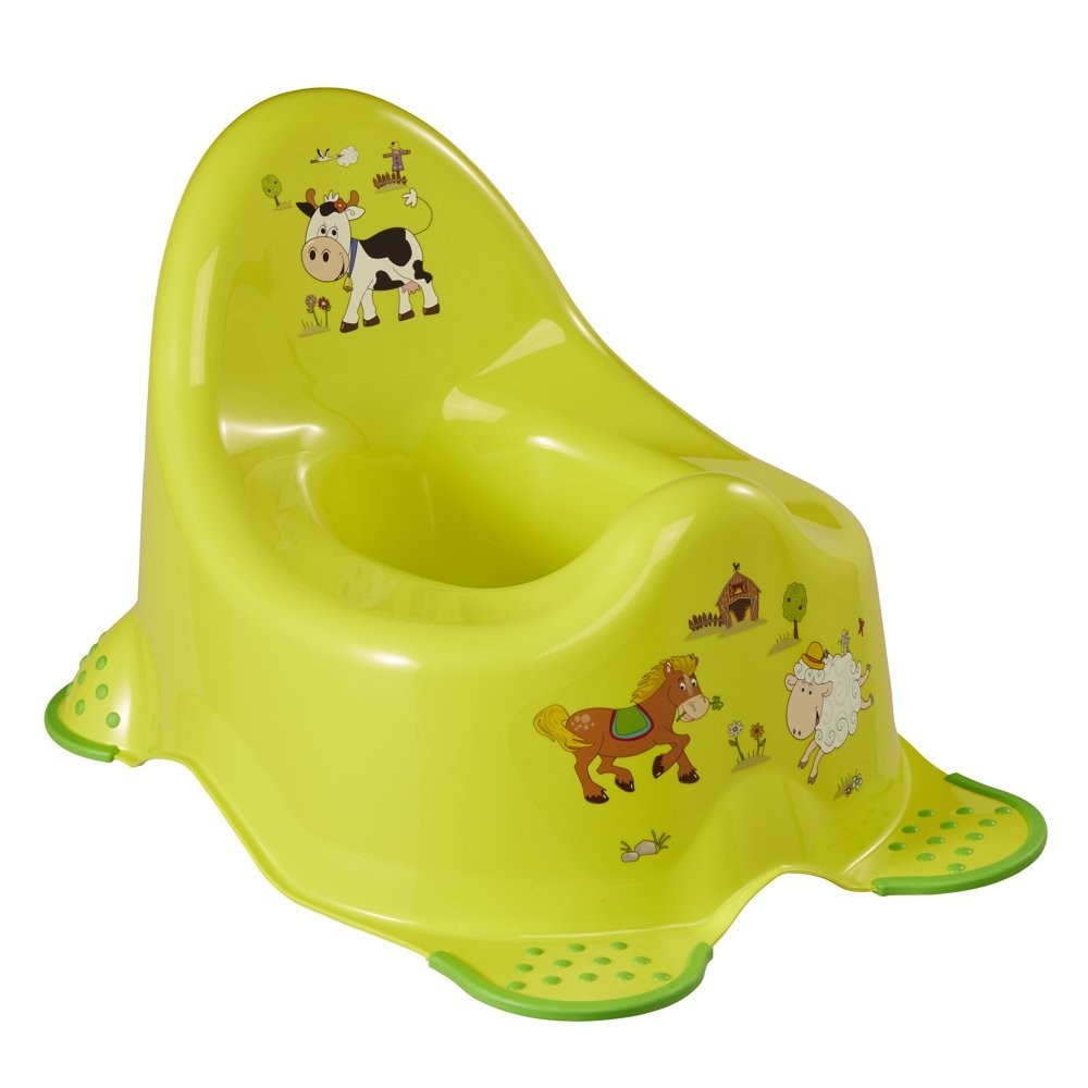 

Горшок ночной Keeeper Deluxe "Funny Farm" зеленый (KEE-8722)