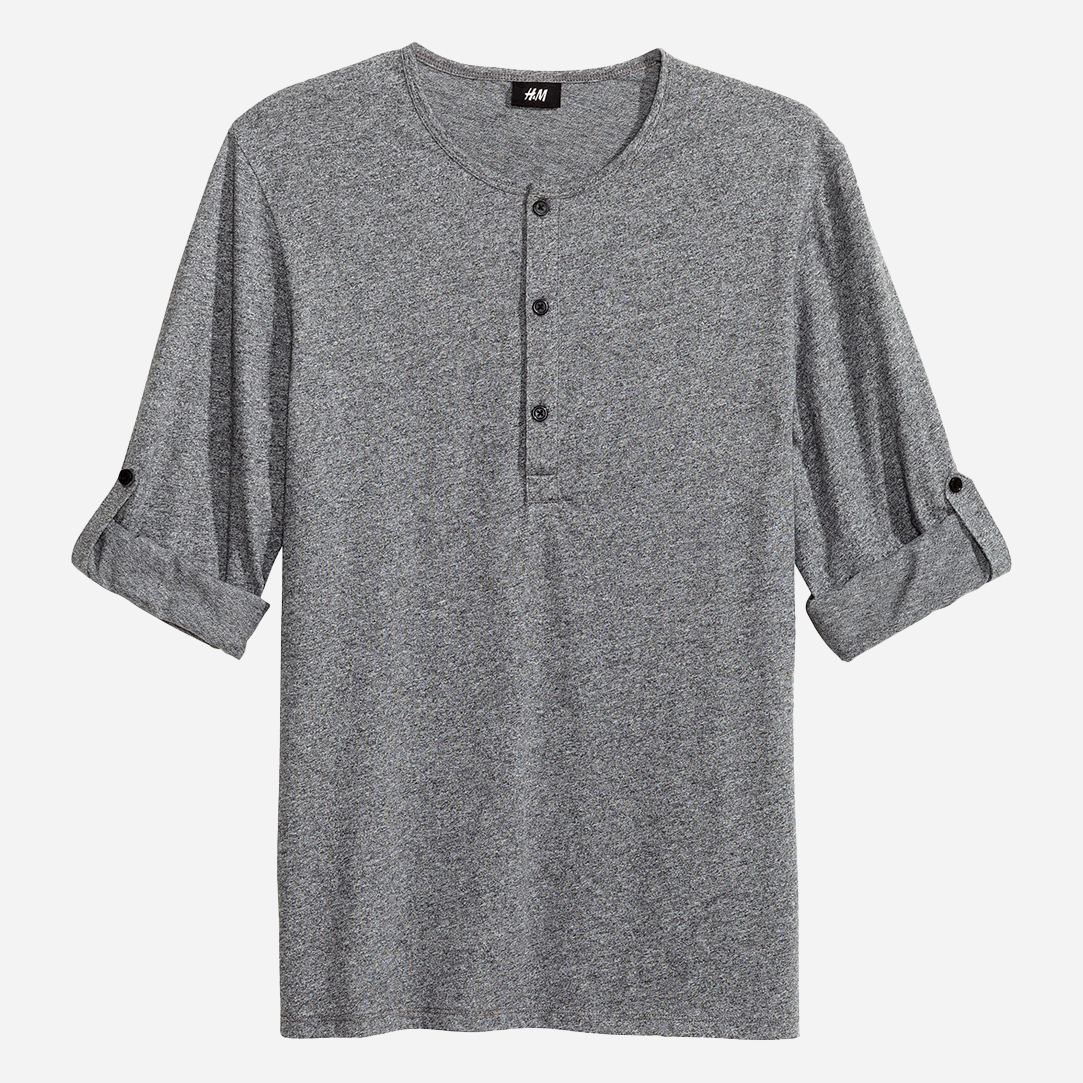 

Лонгслив H&M 0412620 ХS Серый