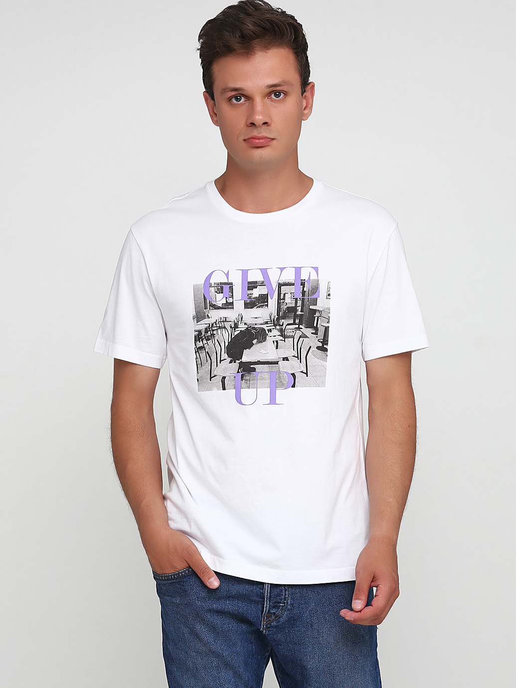 

Футболка H&M 0630323 ХS Белая