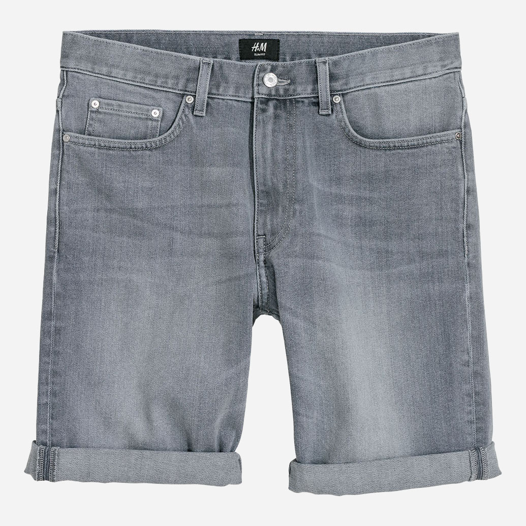 

Шорты джинсовые H&M 0478992 W28 Серые