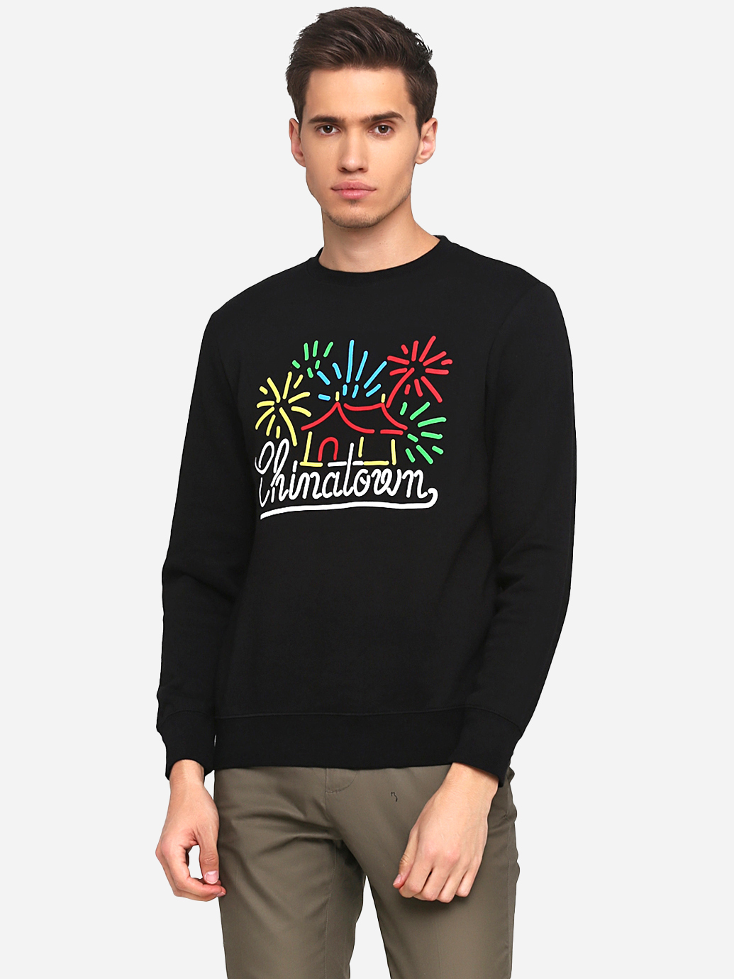 

Свитшот H& 0720301  Черный, Свитшот H&M 0720301 M Черный