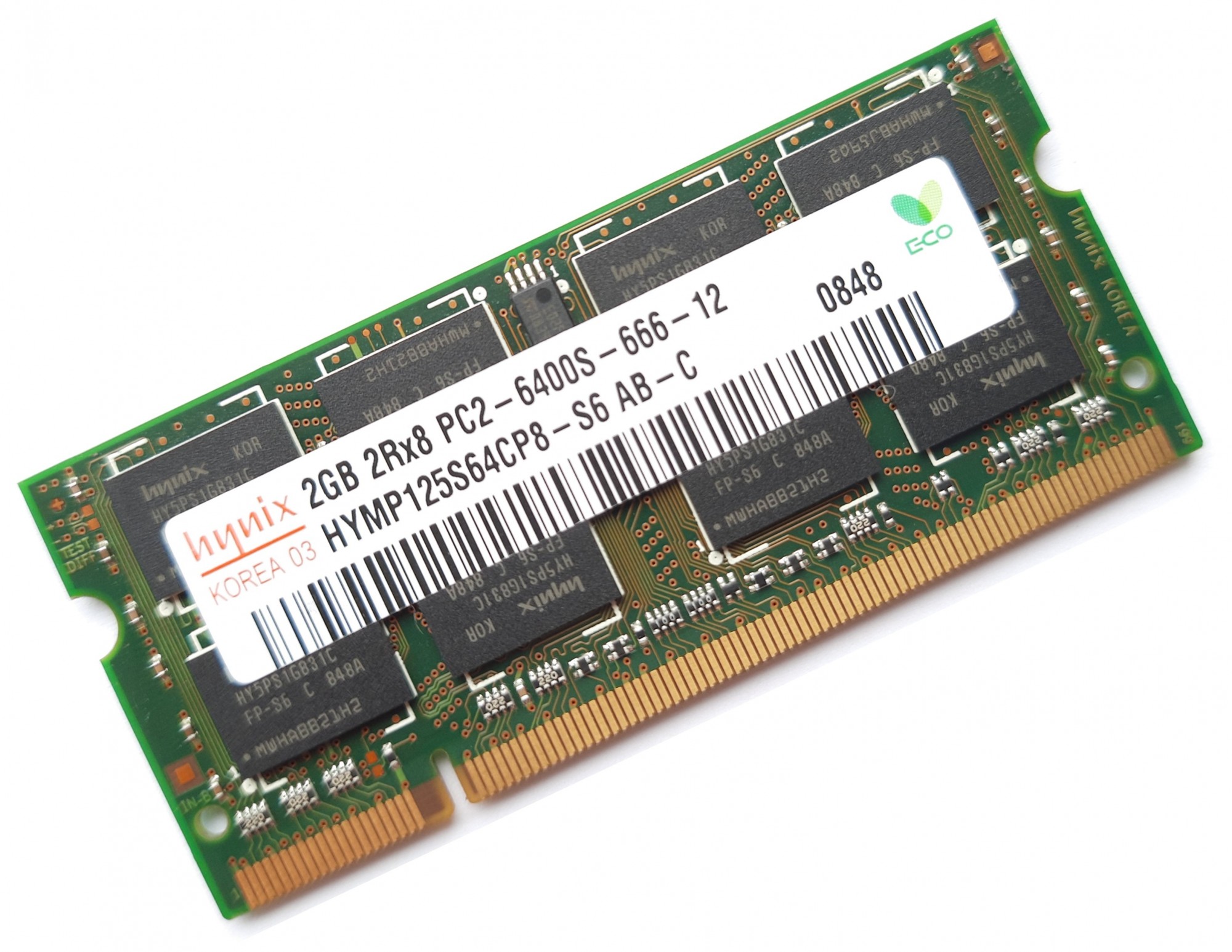 

Оперативная память Hynix 2GB DDR2-800 PC2-6400s для ноутбука