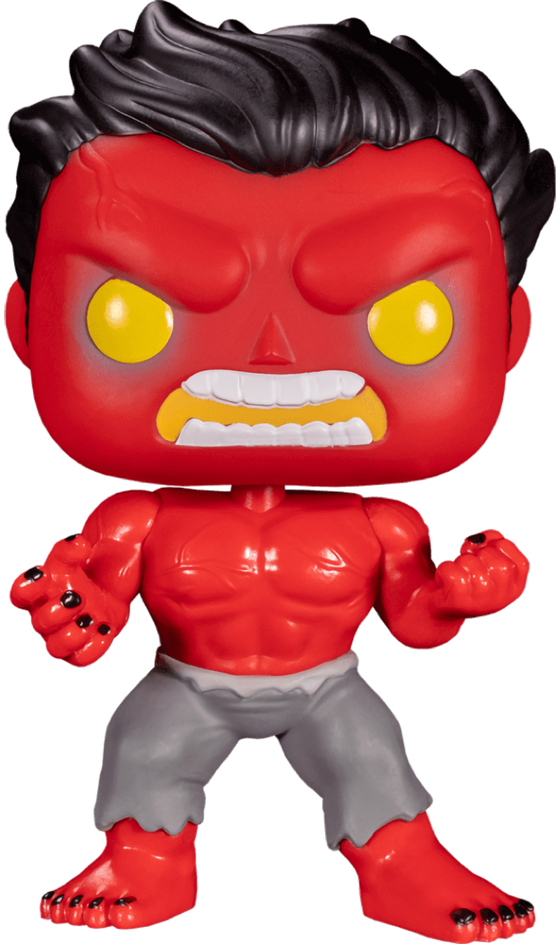 

Коллекционная Фигурка Funko POP! Bobble Marvel Hulk Red Hulk w/(GW) Chase (Exc) 55084 (FUN25491086)