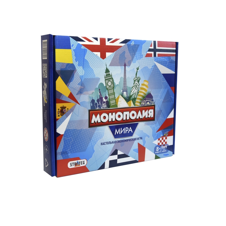 

Настольная игра LUX "Монополия мира" 34*28,8*5,2 см Стратег 7007