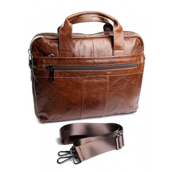 

Портфель мужской кожаный BagMan 9022-1 Brown