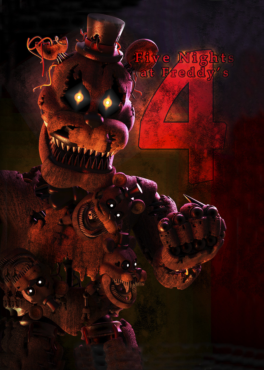 Картина постер Gee! Five Nights at Freddys Пять Ночей с Фредди постер ...