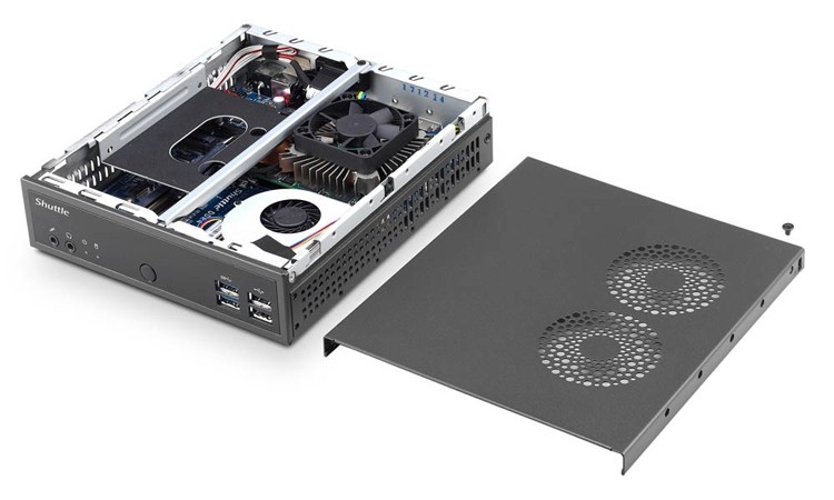 

Корпус SHUTTLE XPC SLIM DH02U (PIBDH02U001)
