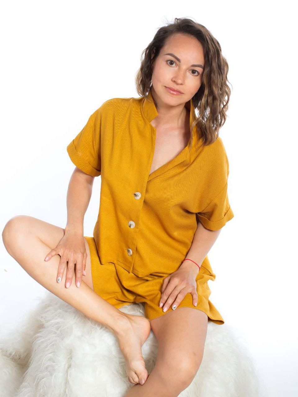 

Пижама New Trend Women PM_2  Горчица, Пижама New Trend Women PM_2 M Горчица