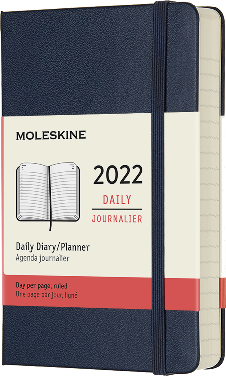 

Ежедневник Moleskine 2022 9 х 14 см 400 страниц Сапфир (8056420855647)