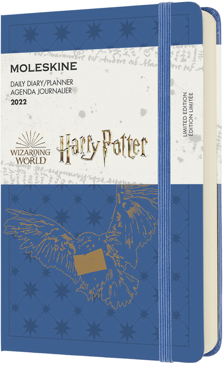 

Ежедневник Moleskine Harry Potter 2022 9 х 14 см 400 страниц Синий (8056420857146)