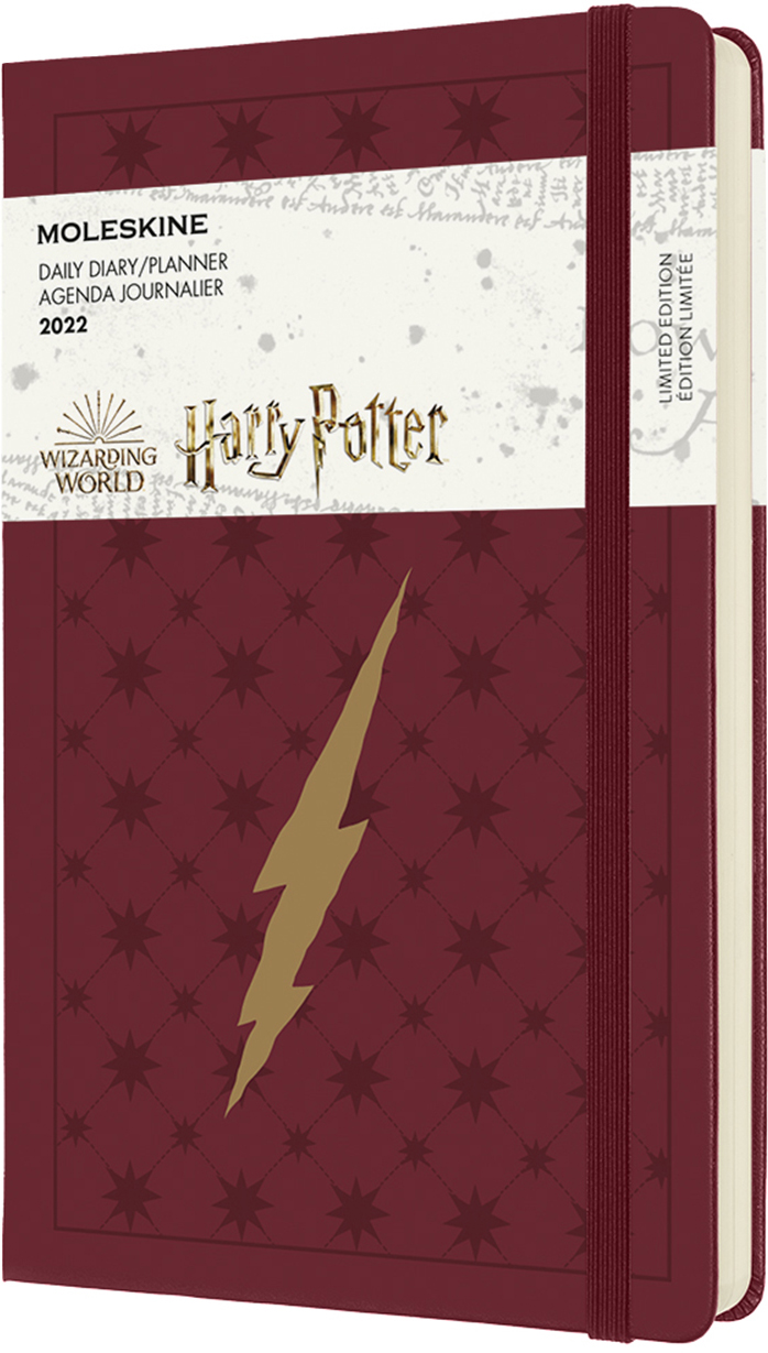 

Ежедневник Moleskine Harry Potter 2022 13 х 21 см 400 страниц Бордо (8056420857153)