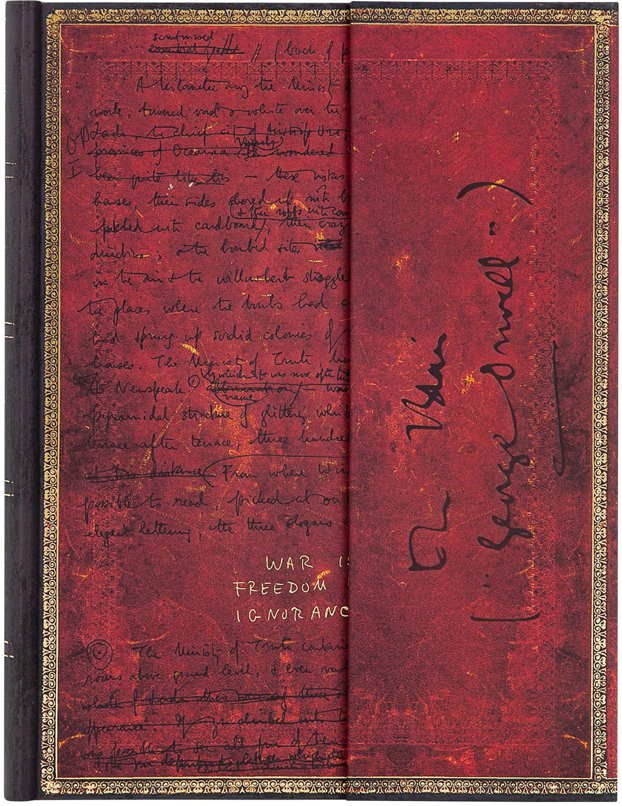 

Записная книга Paperblanks Джордж Оруэлл - 1984 18 х 23 см 144 страницы в линию (9781439754559)