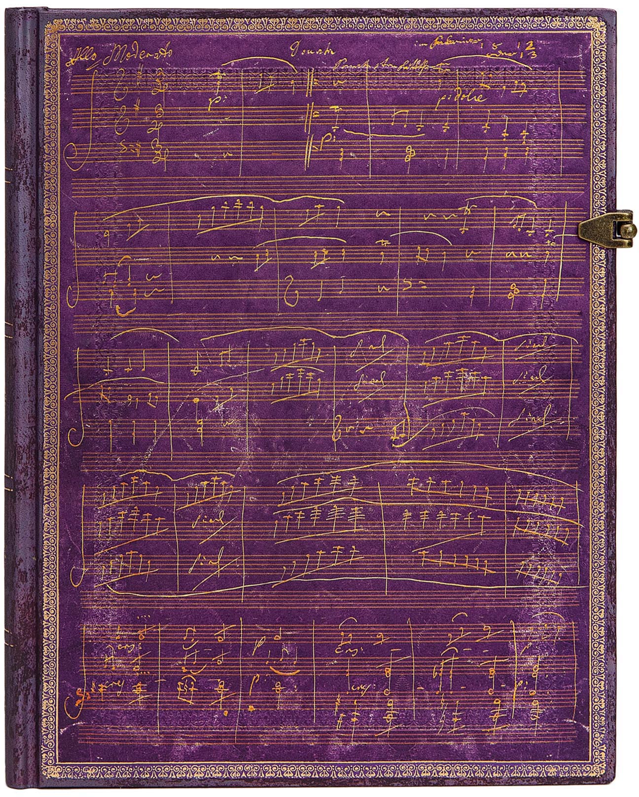 

Записная книга Paperblanks Бетховен 18 х 23 см 144 страницы без линовки (9781439763995)