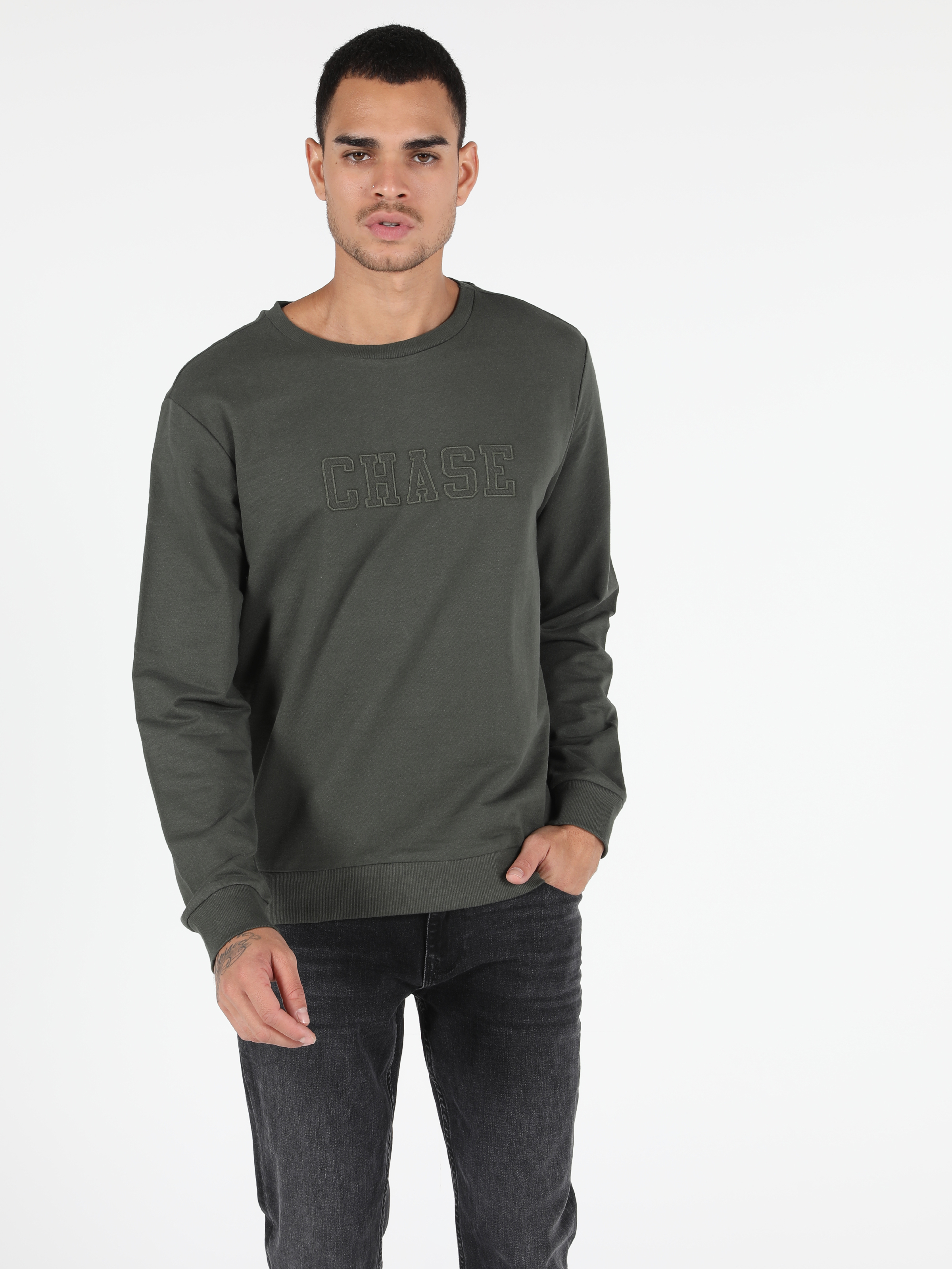 

Свитшот Colin' CL1051125KHA  Khaki, Свитшот Colin's CL1051125KHA S Khaki