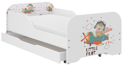 

Детская кровать KidsBunkBed Микки Маус МАЛЫЙ ПИЛОТ 160x80 см. 164см х 84см х 65см