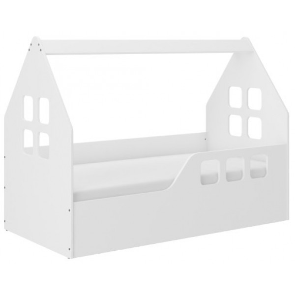 

Детская кровать ДОМИК KidsBunkBed белый цвет 160x80 см 164см х 84см х 65см