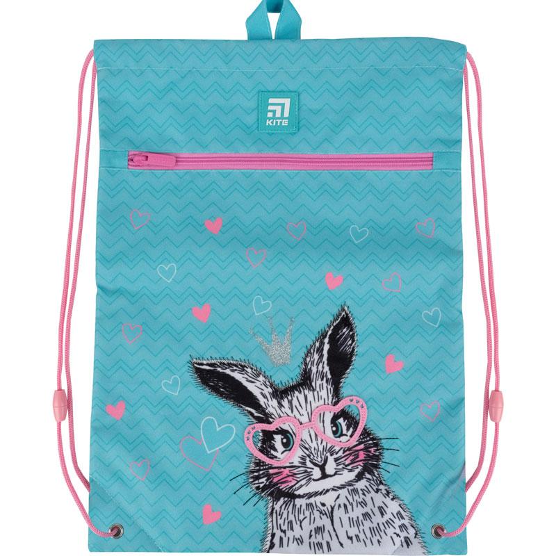 

Сумка для обуви с карманом Kite КІТЕ Education Cute Bunny K21-601M-1