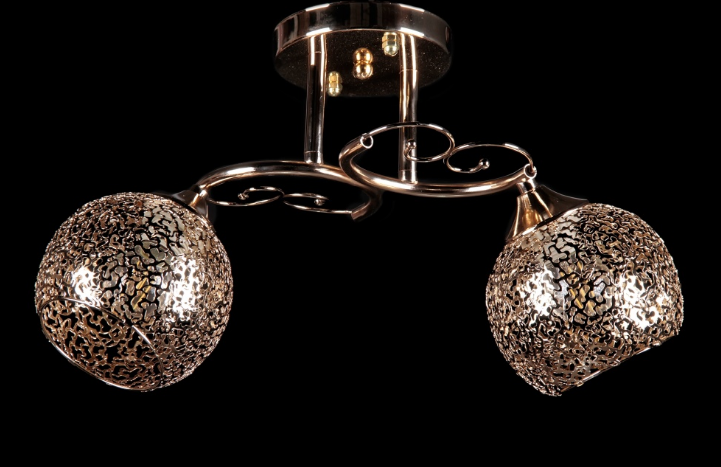 

Люстра с плафонами Ray LF9083B/2 (FGD) (AN002468)