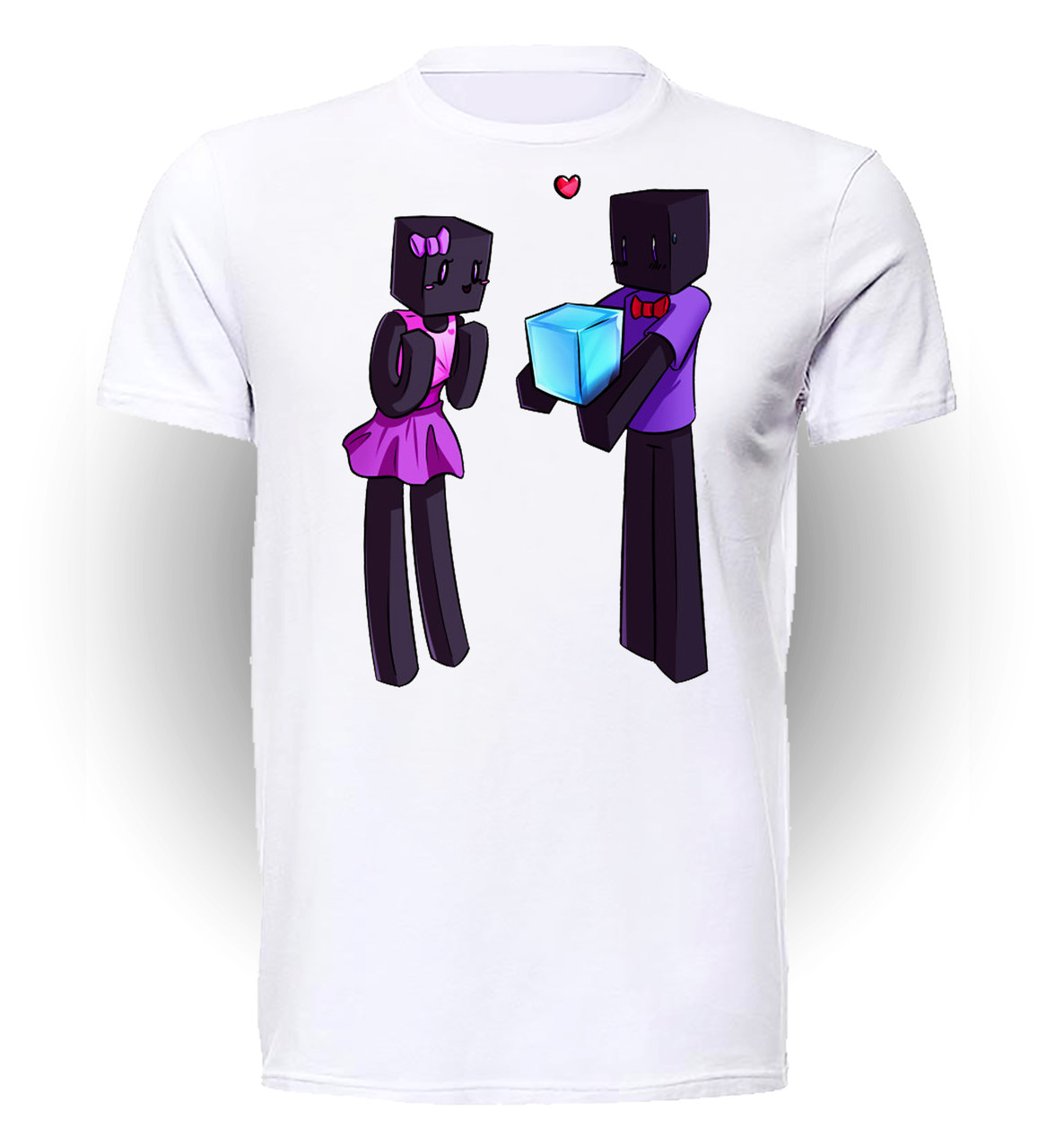 

Футболка детская 134 см Gee! Белая с рисунком Майнкрафт Мinecraft ENDERLOVE MC.01.036