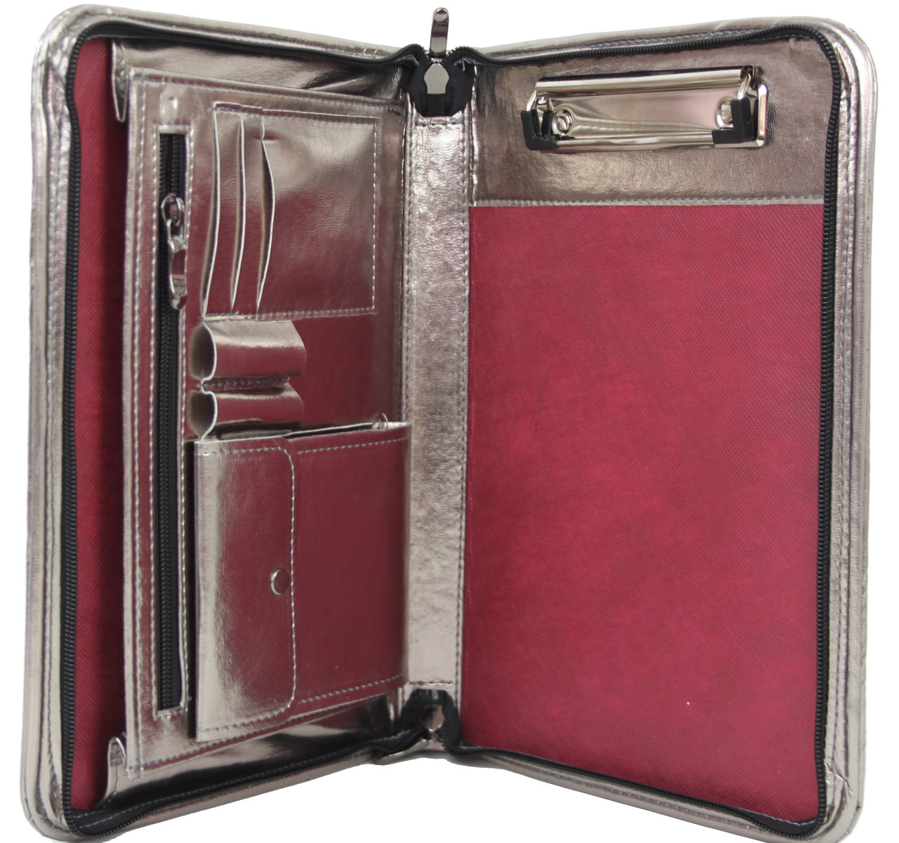 

Деловая мужская папка Portfolio формата А5 Серебристый Port1011 silver 2620449