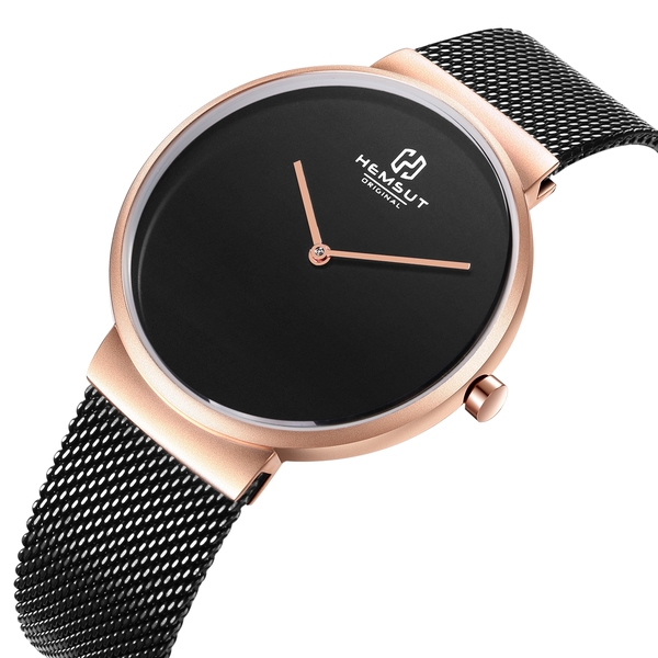 

Мужские часы кварцевые Hemsut Men Black 3406 201648