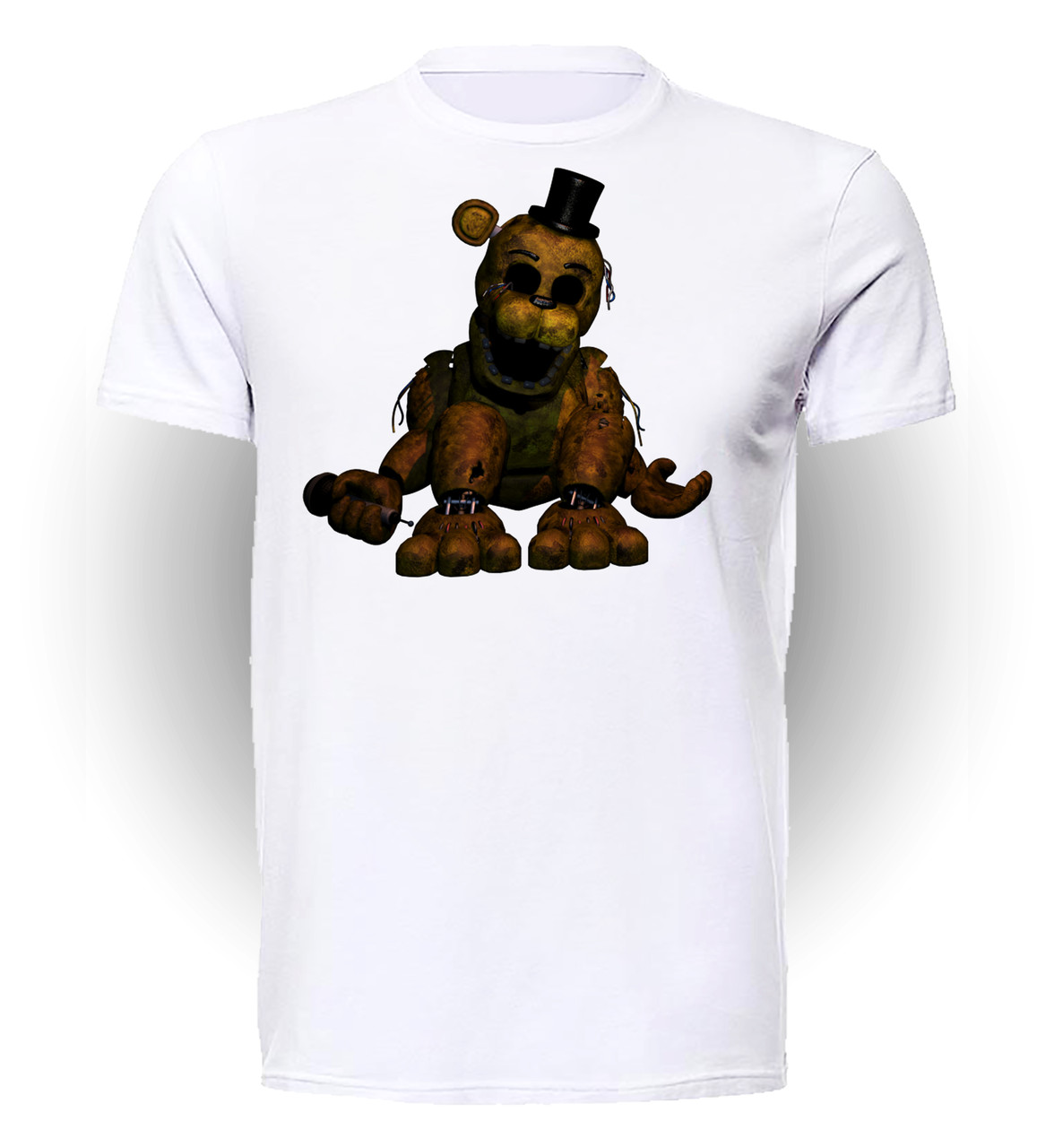 

Футболка детская 134 см Gee! Белая с рисунком 5 ночей с Фредди Five Nights at Freddy’s Golden FN.01.076