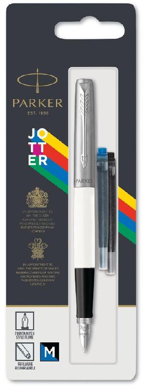 

Перьевая ручка Parker JOTTER 17 Standart White FP M блистер (15 016)