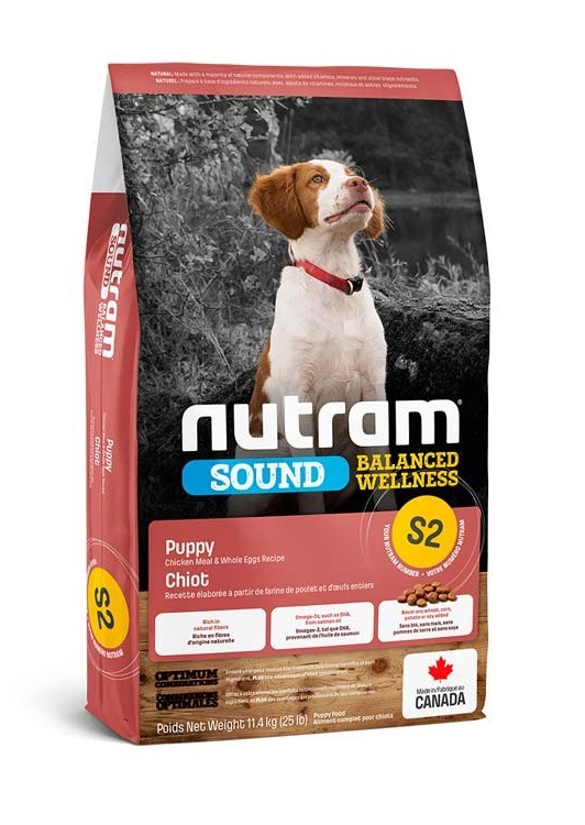 

Сухой корм для щенков Nutram S2 Sound Balanced Wellness Puppy 11,4 кг