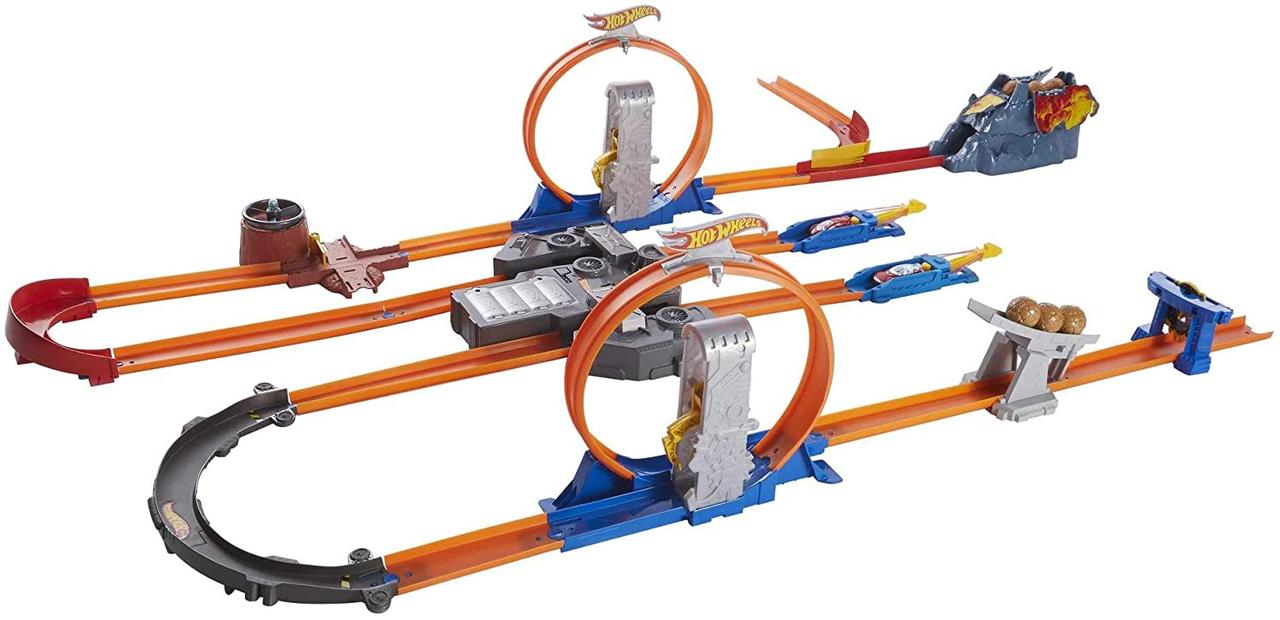 

Трек Hot Wheels Track Builder Турбо-Захват Total Turbo Takeover (BGX89)