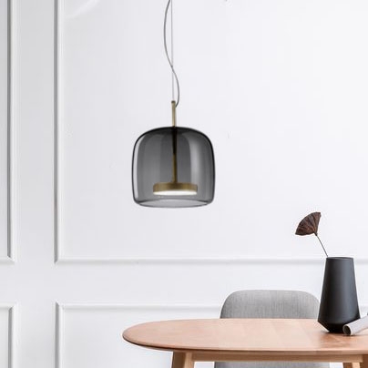 

ПОДВЕС LED GLOW SMOKY GREY H26/D24