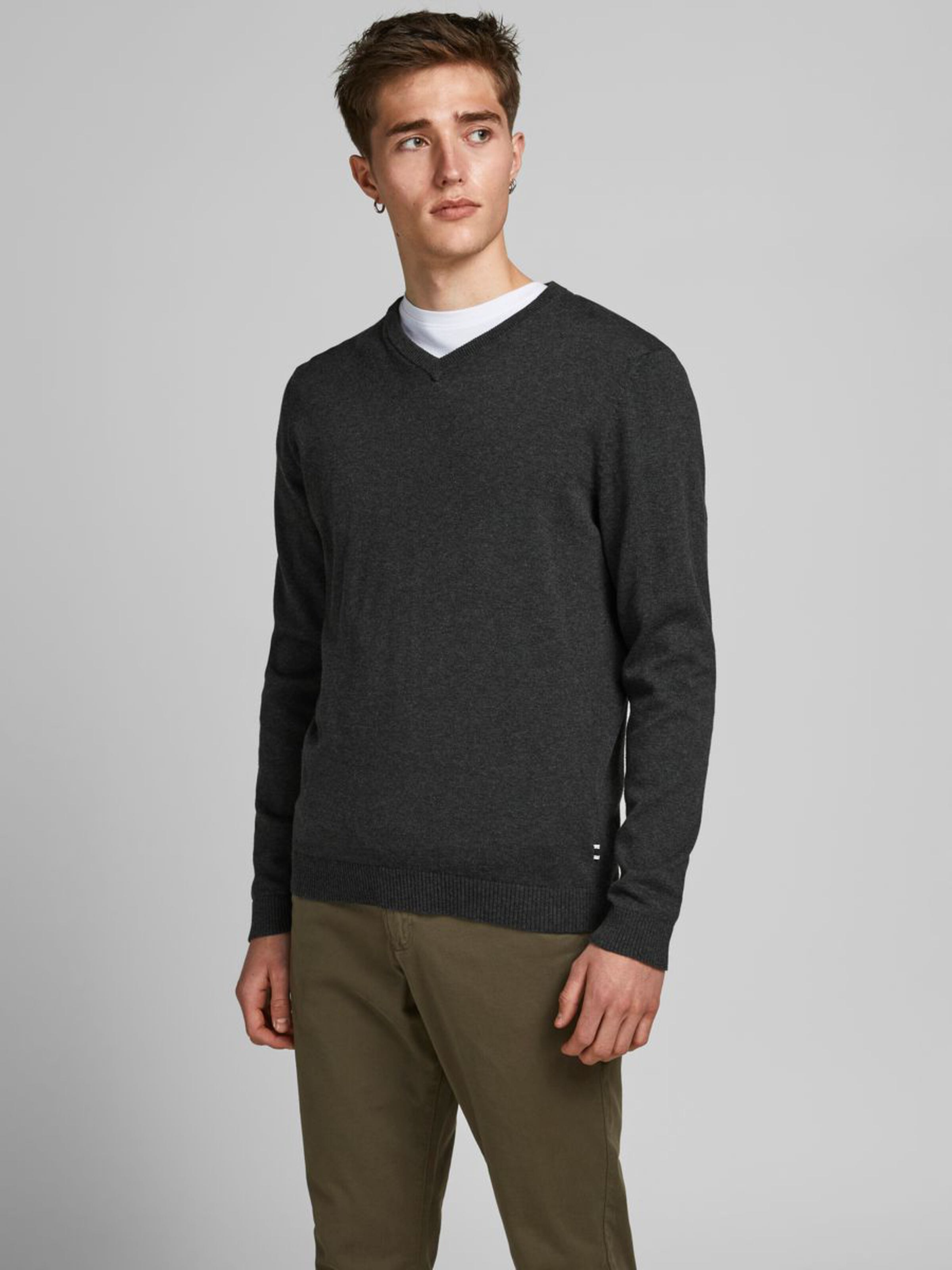 

Пуловер Jack & Jones 12137194-54038 M Dark Grey Melange