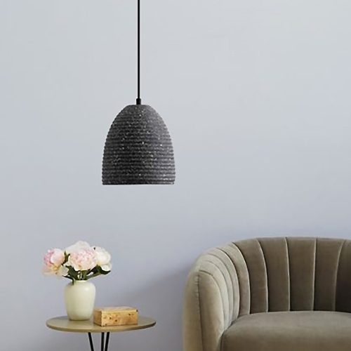 

ПОДВЕС LED BETON CHALICE BLACK D18