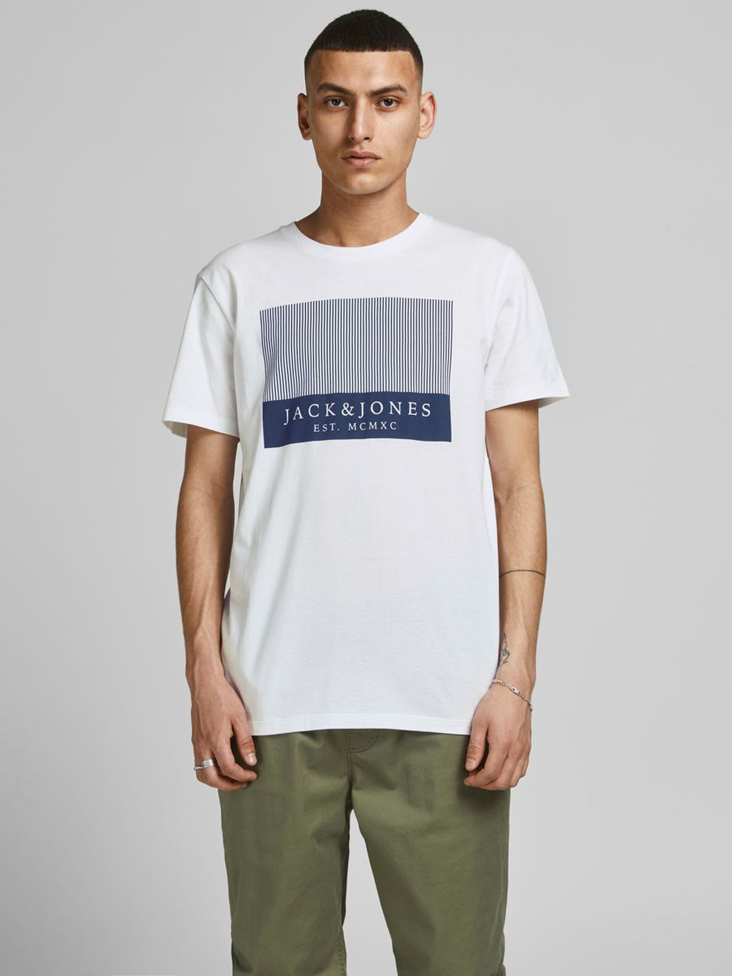 

Футболка Jack & Jones 12189163-13 XL White