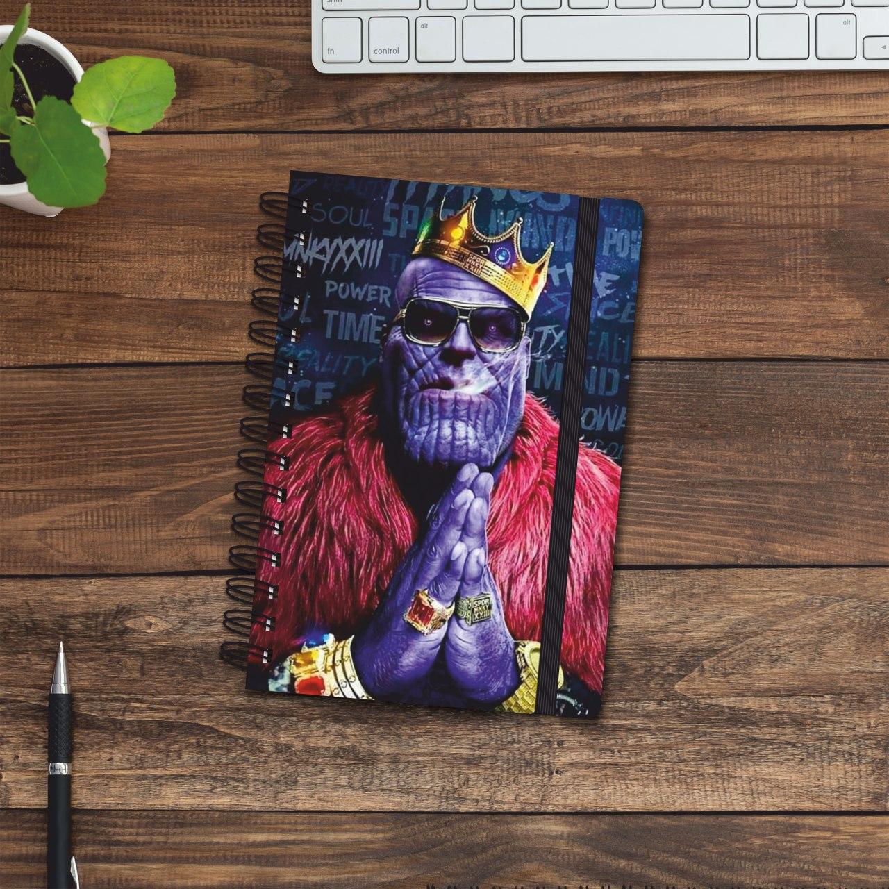 

Блокнот Фабрика подарков Скетчбук (блокнот) - Thanos