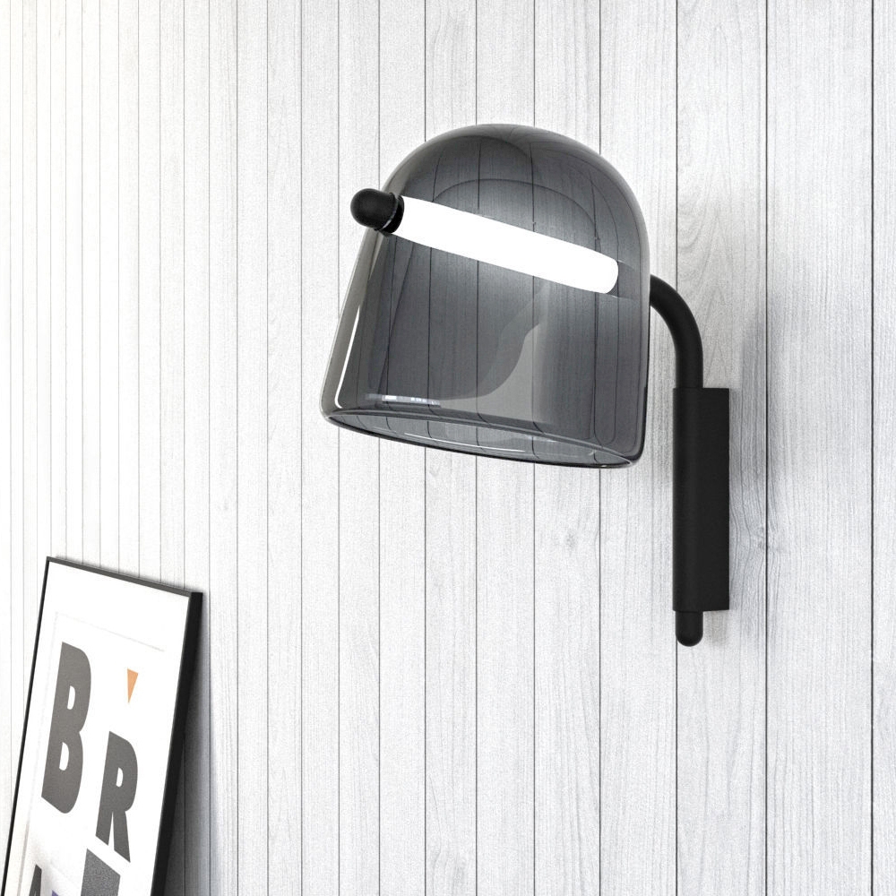 

БРА LED SMOKY GREY LINE H35/W28