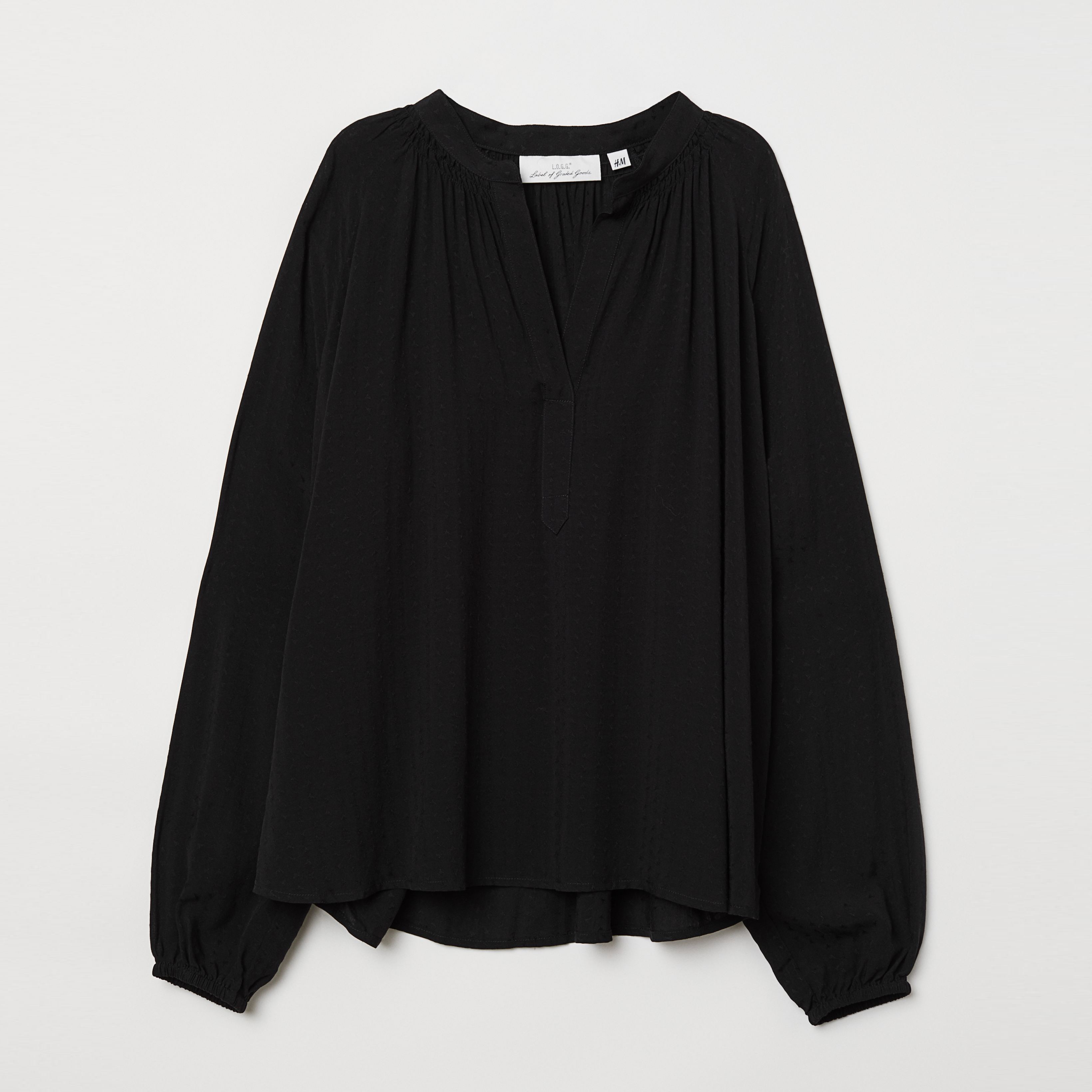 

Блузка H&M 0653248-8  Черная (СА2000001559130, Блузка H&M 0653248-8 36 Черная (СА2000001559130)