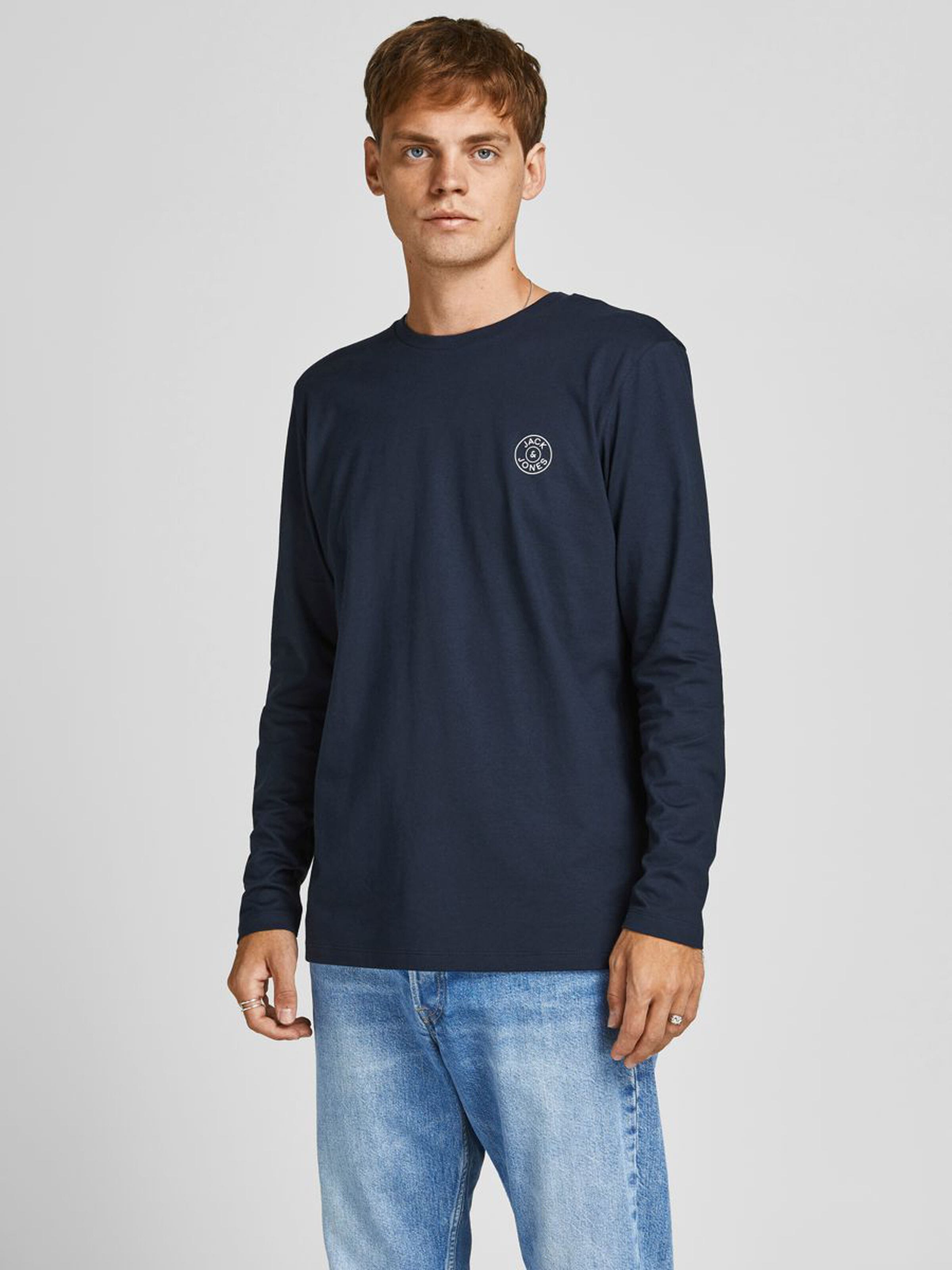 

Лонгслив Jack & Jones 12188980-62038  Navy Blazer, Лонгслив Jack & Jones 12188980-62038 M Navy Blazer