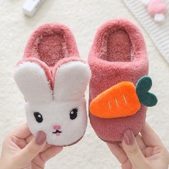 

Тапочки детские Rabbit & Carrot 24/25 Темно-розовый