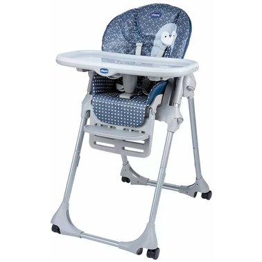 

Стульчик для кормления Chicco Easy 4-х колесн Pinguin