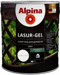 

Лазурь для дерева Alpina lasur-gel шелк.-мат (2.5 л) Тик