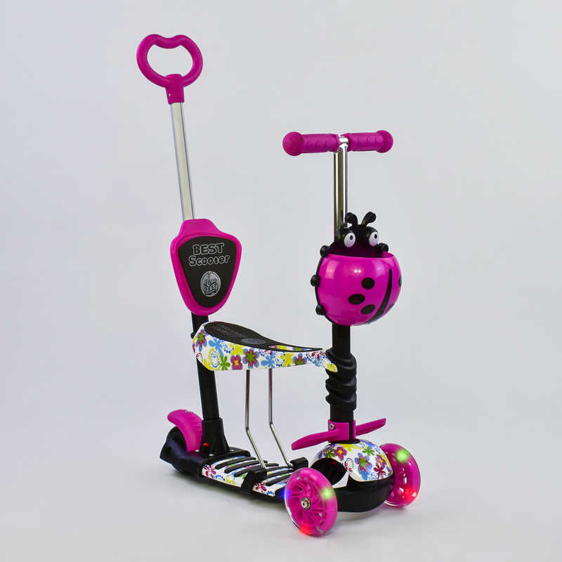 

Самокат Best Scooter 62310 Розовый 5в1 Mini 74069