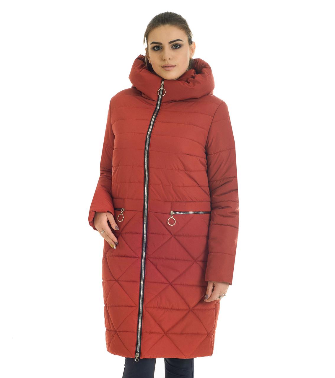 

Пуховик LIARDI 52-1-33-46 46 Терракот