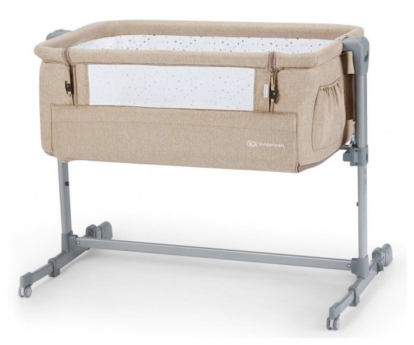

Приставная кроватка-люлька Kinderkraft Neste Up Beige Бежевая