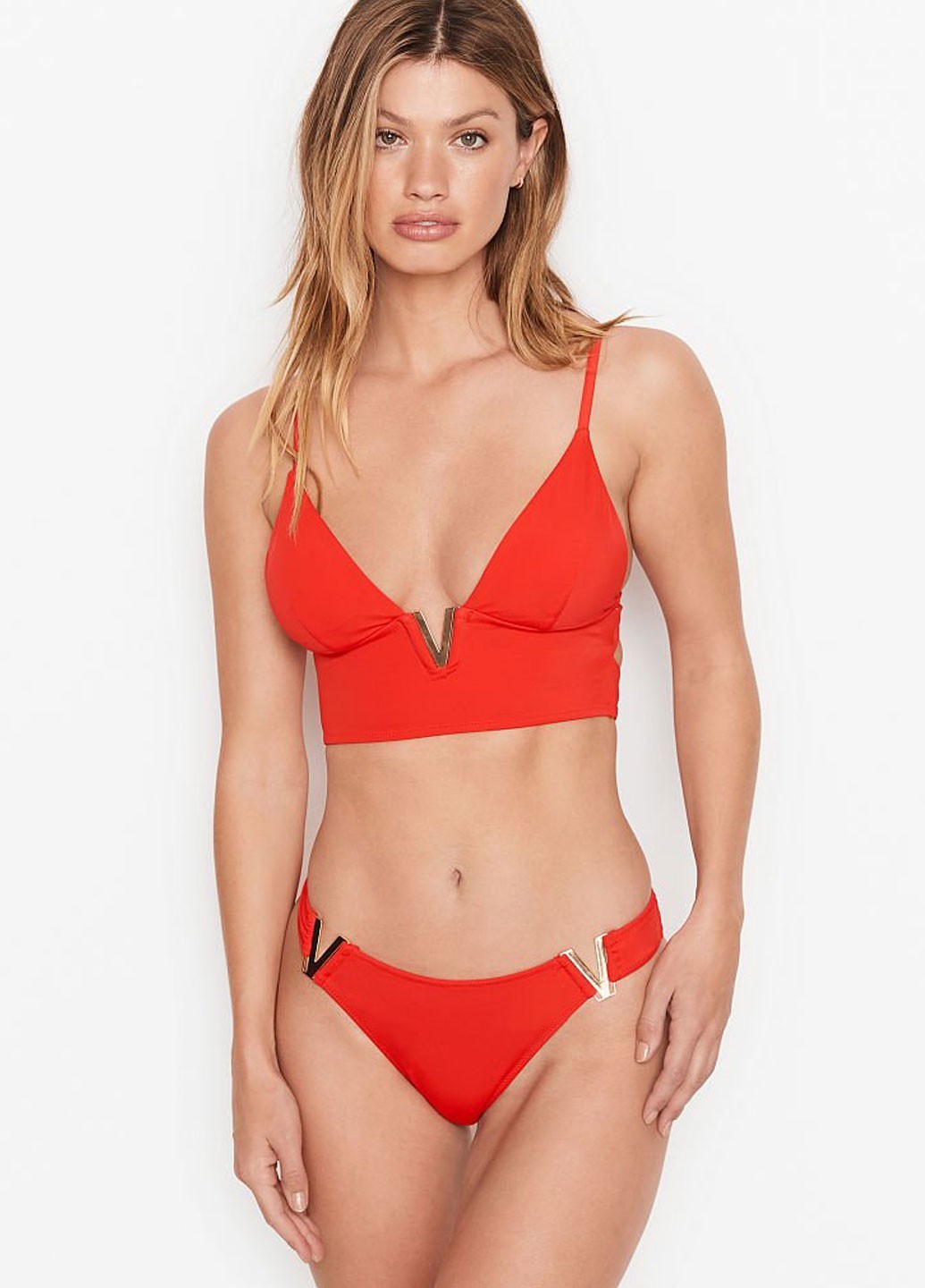 

Купальник Victoria's Secret  красный, Купальник Victoria's Secret M красный