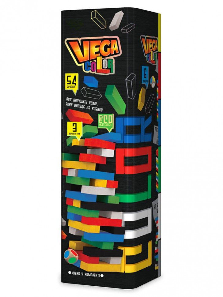 

Розвиваюча настыльна гра "VEGA COLOR " укр. GVC-01U