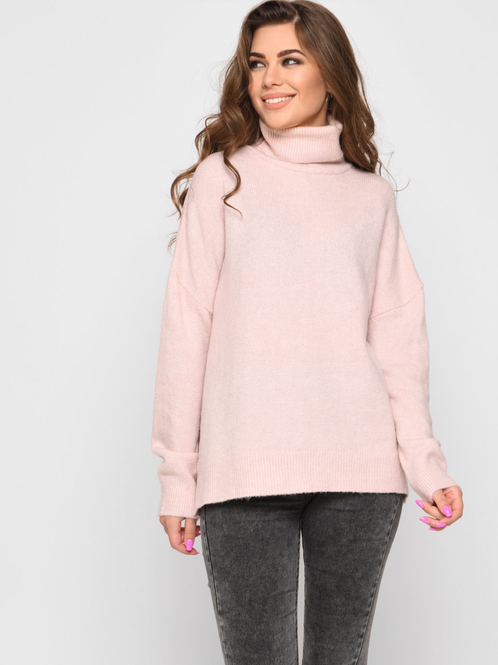 

Свитер Carica SV-6667-15 S-L Розовый