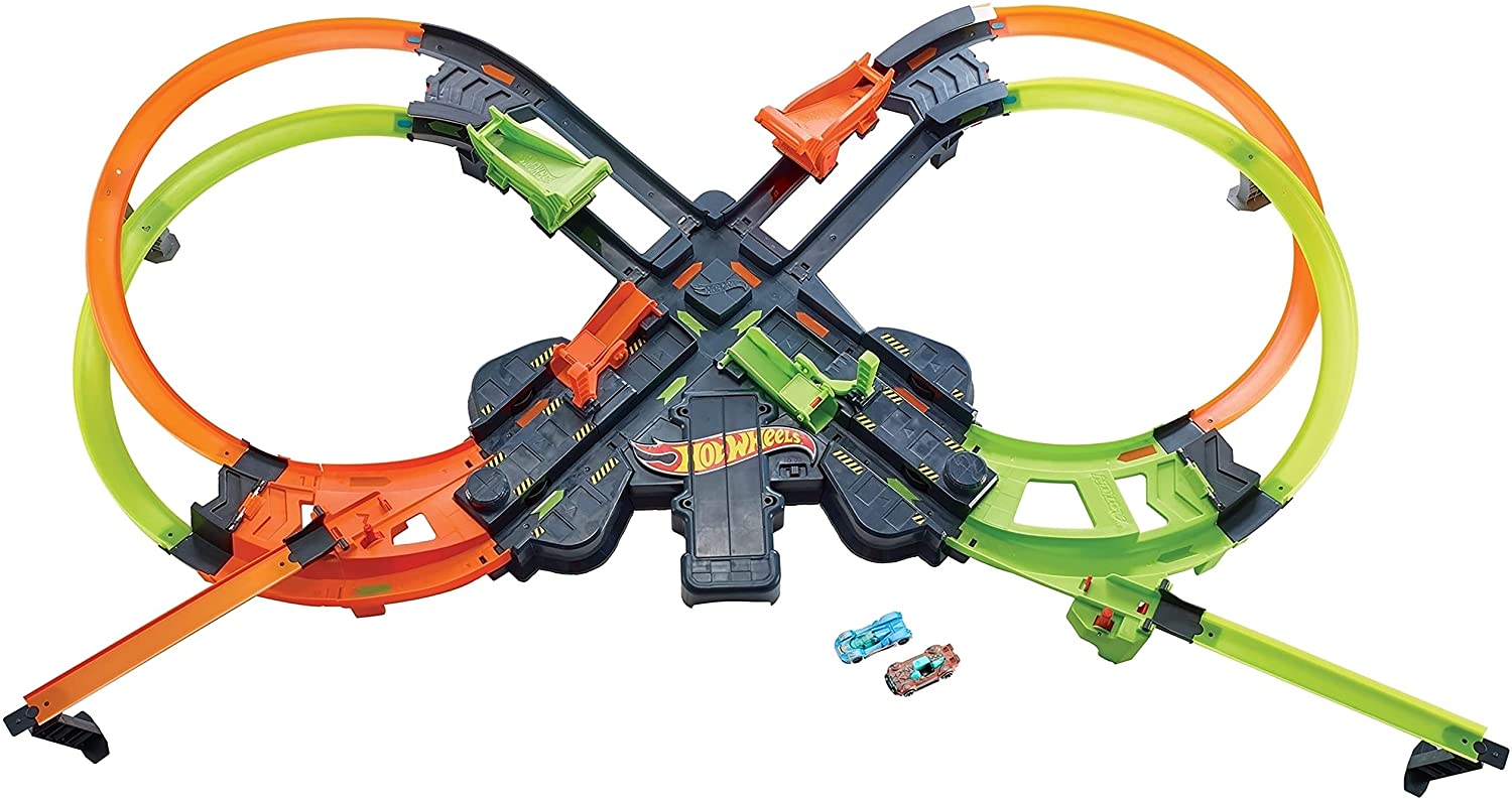 

Трек Hot Wheels Colossal Crash Track Set Колосальное столкновение (GFH87) (B07NQFW239)